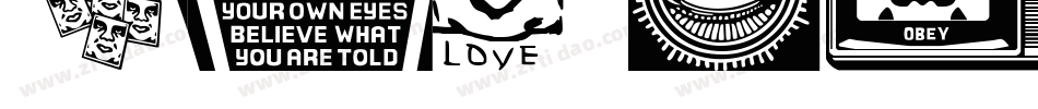 Obey Signature字体转换